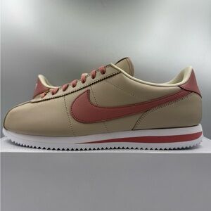 Nike Cortez By You NBY Beige Rust Pink BRAND NEW Size 11.5 MENS
